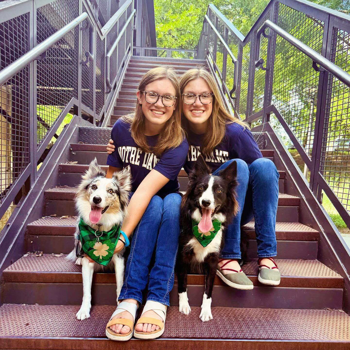 averie and jaylee hager commit to notre dame